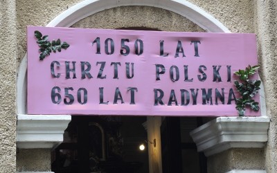 1050 rocznica Chrztu Polski, 650 – lecie lokacji Radymna