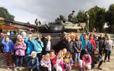 Trzecioklasiści u Podhalańczyków