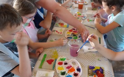 Wycieczka pierwszaków do Baszni Dolnej