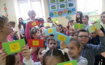 Przedszkolaki z wizytą w naszej szkole