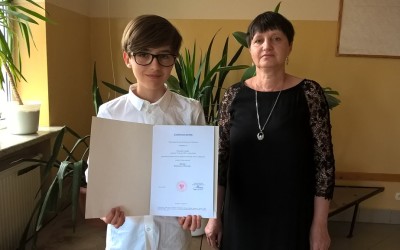 Sukcesy naszych uczniów w konkursach kuratoryjnych