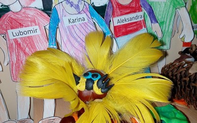 Jesień w pracach dzieci ze świetlicy