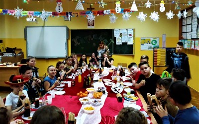 Zabawa karnawałowa klas I – III